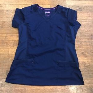 Healing hands Purple Label Yoga Juliet  Scrub Top